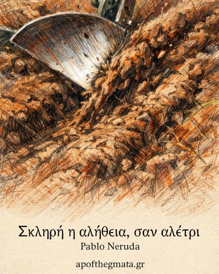 Σκληρή η αλήθεια σαν αλέτρι