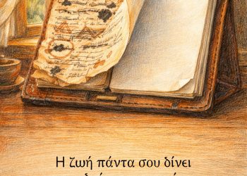 Η ζωή πάντα σου δίνει μια δεύτερη ευκαιρία. Λέγεται «αύριο».